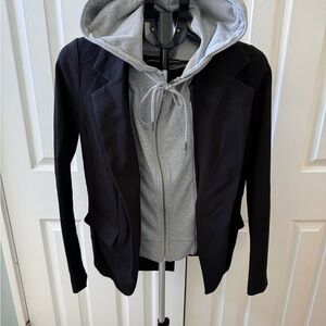 Liverpool Los Angeles Removable Hoodie Blazer Jacket